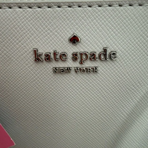 kate spade Light Gray Crossbody with Silver Glitter Base - Picture 10 of 11